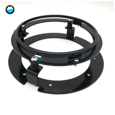 5 3/4"-es fényszóró tartógyűrű 5,75"-es kerek LED-es fényszóróhoz, motorkerékpárhoz Rozsdamentes acél motorkerékpár-tartozékok.