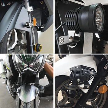 Мотоциклет Долна вилка за монтиране на прожектора Държач за светлини Скоба за монтаж на LED работна светлина Скоба за монтиране на фарове за мъгла Прожектори за опора на стълб
