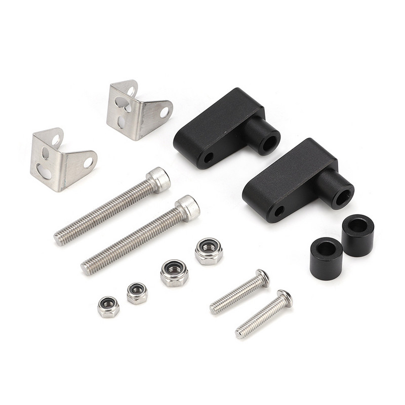 Motorkerékpár alsó villára szerelhető reflektortartó lámpatartó Led munkalámpa tartókonzol Ködlámpa spotlámpák oszloptartó talp