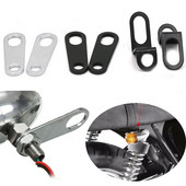 2 ks držiak smerových svetiel motocykla univerzálne držiaky na tlmiče vidlicových uší 10 mm pre Cafe Racer Dirt Pit Bike