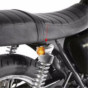 2бр. Държач за лампа за мигач на мотоциклет Универсални скоби за монтиране на амортисьори Скоби за уши за вилица 10 мм за Cafe Racer Dirt Pit Bike