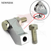 Motorkerékpár-fényszóró-rögzítő konzol CNC fényszóró-rögzítés 3/4" ID-vel Harley Dyna Softail Dyna Breakout Bobber Chopperhez