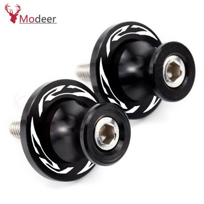 Farebné 2 ks hliníkových 6 mm cievok kyvnej vidlice motocykla pre Yamaha YZFR7 YZF R7 2022, zadný stojan, cievky kyvnej vidlice, príslušenstvo