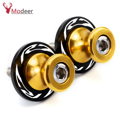 Farebné 2 ks hliníkových 6 mm cievok kyvnej vidlice motocykla pre Yamaha YZFR7 YZF R7 2022, zadný stojan, cievky kyvnej vidlice, príslušenstvo