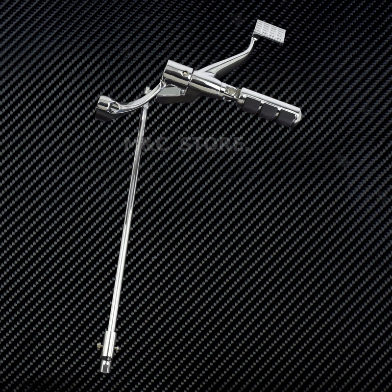 Motorkerékpár előremenő kezelőszervek komplett készlet csapok karok és összekötő elemek Harley Sportster 883 1200 XL Iron Custom Super Low 1991-2022-hez