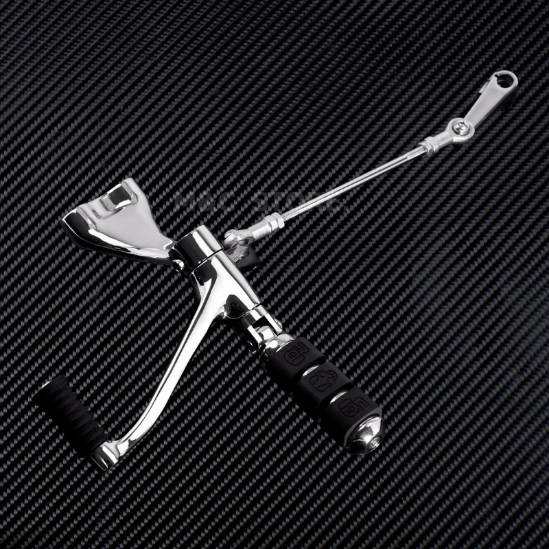 Motorkerékpár előremenő kezelőszervek komplett készlet csapok karok és összekötő elemek Harley Sportster 883 1200 XL Iron Custom Super Low 1991-2022-hez