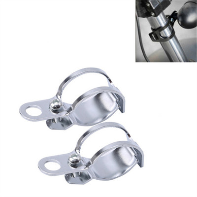 2 kom/set Nosač žmigavaca za motocikl Nosač žmigavca Nosač treptajućeg indikatora Nosač za pričvršćivanje vilice za ATV/motocikl