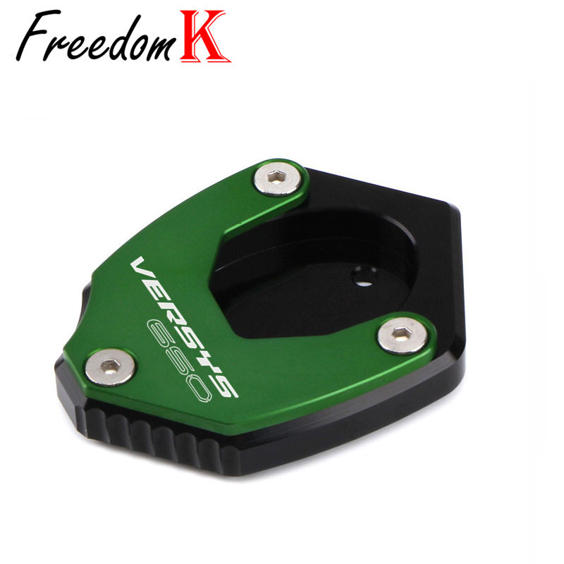 KAWASAKI VERSYS650 VERSYS 650 2015-2021 2019 2018 2017 2016 motorkerékpárhoz, VERSYS650 VERSYS 650 motorkerékpár oldalsó állvány hosszabbító betéthez