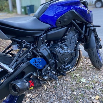 Για YAMAHA MT07 XSR700 FZ07 Μπροστινά υποπόδια μοτοσυκλέτας MT-07 Tracer FZ-07 XSR 700 2018-2023 MT FZ 07 Στήριγμα πεντάλ φτέρνας