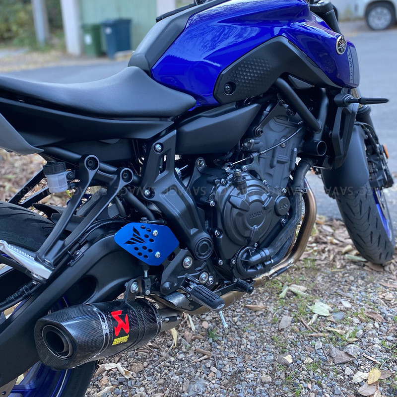 YAMAHA MT07 XSR700 FZ07 motorkerékpár első lábtartókhoz MT-07 Tracer FZ-07 XSR 700 2018-2023 MT FZ 07 lábsarok pedáltartó