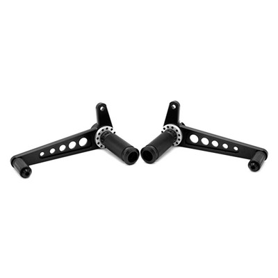 Stúpačky pre motocykel Cafe Racer, opierky nôh, kolíky, zadné sady, diely pre YAMAHA Custom Bobber, SUZUKI GT, KAWASAKI KZ