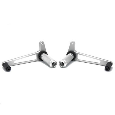 Stúpačky pre motocykel Cafe Racer, opierky nôh, kolíky, zadné sady, diely pre YAMAHA Custom Bobber, SUZUKI GT, KAWASAKI KZ