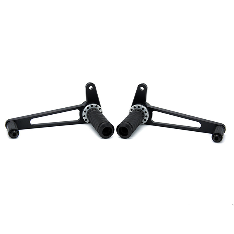 Stúpačky pre motocykel Cafe Racer, opierky nôh, kolíky, zadné sady, diely pre YAMAHA Custom Bobber, SUZUKI GT, KAWASAKI KZ