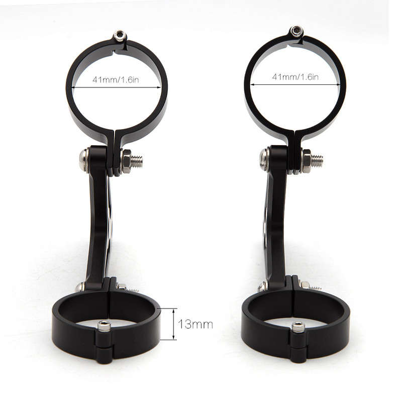 1 sada držiakov svetlometov na motocykel 40MM 41MM 48MM 50MM 51MM konzoly držiak vidlice hliníkové príslušenstvo