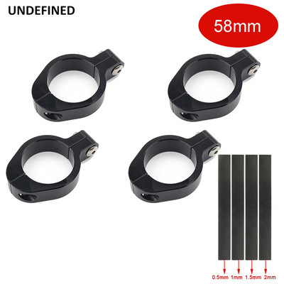 Stezaljka za montažu nosača prednjih svjetala motocikla CNC držač cijevi za vilice Potporne stezaljke za Harley Cafe Racer Chopper Bobber Bike Universal