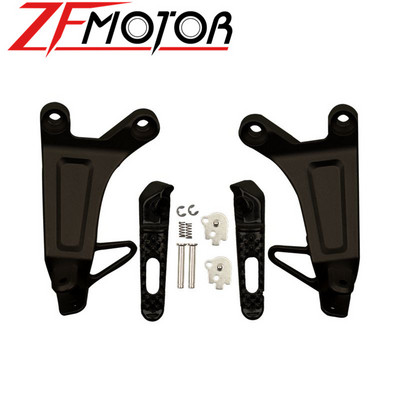 Zadné stupačky, stupačky, držiak pedálov pre Honda CBR600RR, CBR 600RR, 600 RR F5 2003 2004 2003-2004 03 04 motocykel