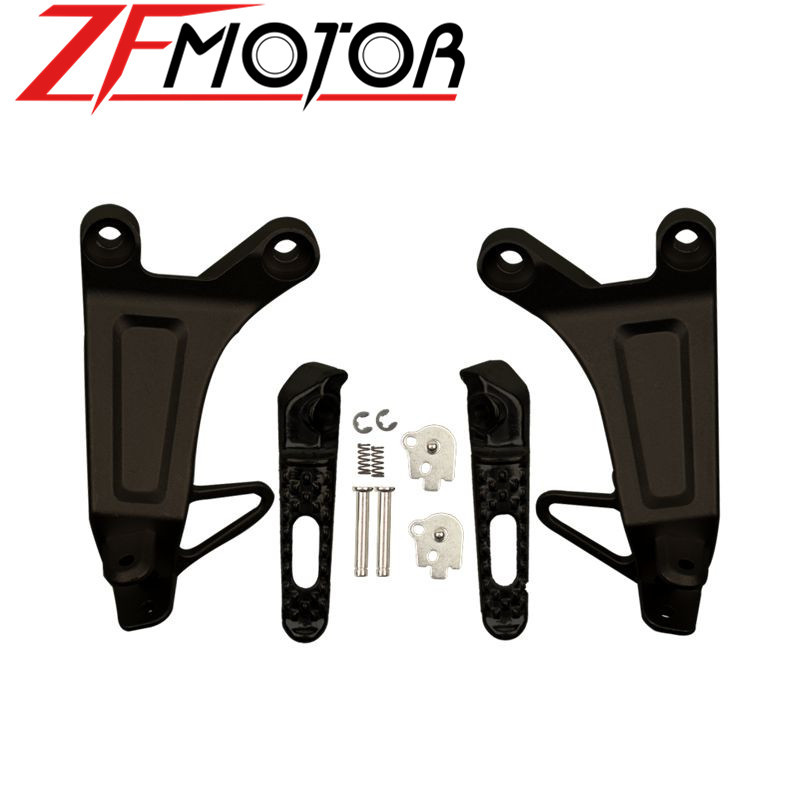 Zadné stupačky, stupačky, držiak pedálov pre Honda CBR600RR, CBR 600RR, 600 RR F5 2003 2004 2003-2004 03 04 motocykel