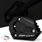 Bočný stojan na motocykel 2023, zväčšovací, predĺžený, výklopný, pre Kawasaki Ninja 250, 300, 650, 1000, 1000sx, ninja650, ninja1000, ninja1000sx