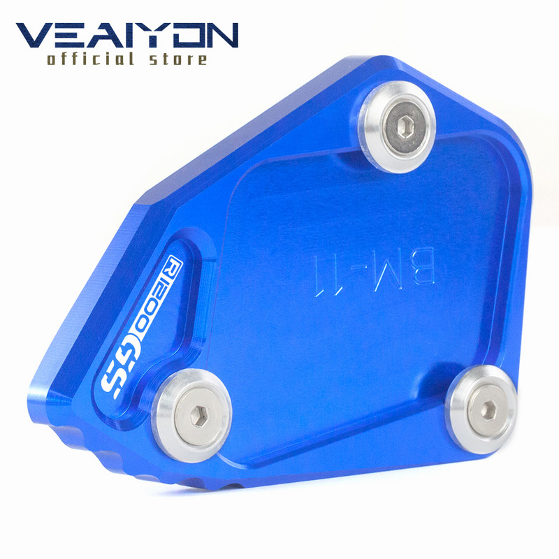 BMW R1200GS R 1200 GS Adventure motorkerékpár láb oldalsó állvány alátétlemezhez Kickstand Enlarger Support Hosszabbító Tartozékok 2017