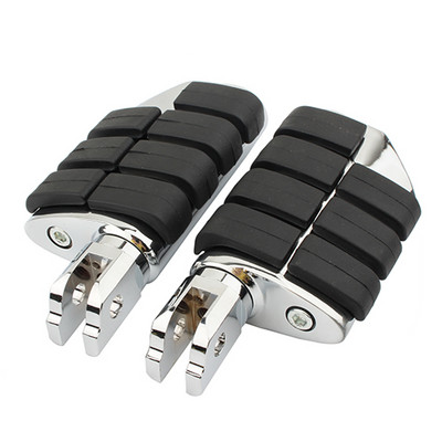 Motorkerékpár lábtartók széles lábtartók pedálok fekete Harley Softailhez 2018-2020 Street Bob Breakout Fat Bob Sport Glide FLSB FLXR