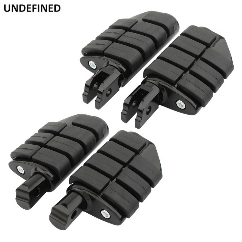 Motorkerékpár lábtartók széles lábtartók pedálok fekete Harley Softailhez 2018-2020 Street Bob Breakout Fat Bob Sport Glide FLSB FLXR