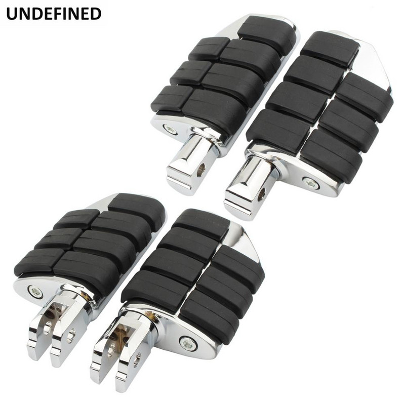 Motorkerékpár lábtartók széles lábtartók pedálok fekete Harley Softailhez 2018-2020 Street Bob Breakout Fat Bob Sport Glide FLSB FLXR