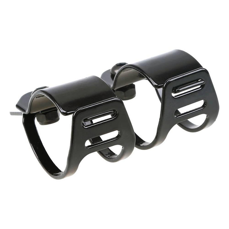 1 pár univerzálnych držiakov smerových svetiel pre motocykle pre upevnenie predného tlmiča nárazov vozidla, držiak smerových svetiel