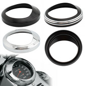 112 chrómových 5" krúžkov tachometra pre Harley Heritage Softail Road King Fat Boy Deluxe Electra Glide Dyna