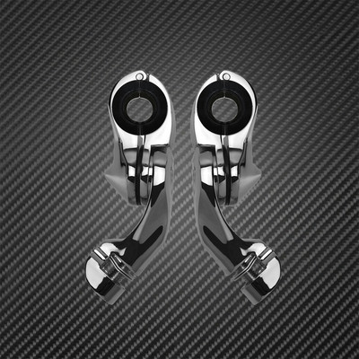 Motocyklové 32mm 1-1/4" stupačky, kolíky na diaľničný nárazník, krátke svorky, držiak ochranného krytu motora pre Harley Dyna Softail Touring Road King