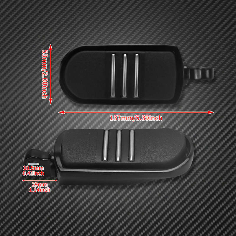 Motocyklové 32mm 1-1/4" stupačky, kolíky na diaľničný nárazník, krátke svorky, držiak ochranného krytu motora pre Harley Dyna Softail Touring Road King