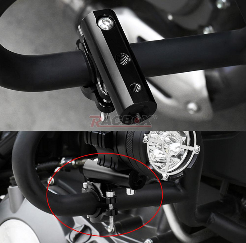 Univerzálny držiak na motocykel, nárazník, upravený stojan na svetlomety, predĺženie bodového svetla, rám podpery, predĺženie...