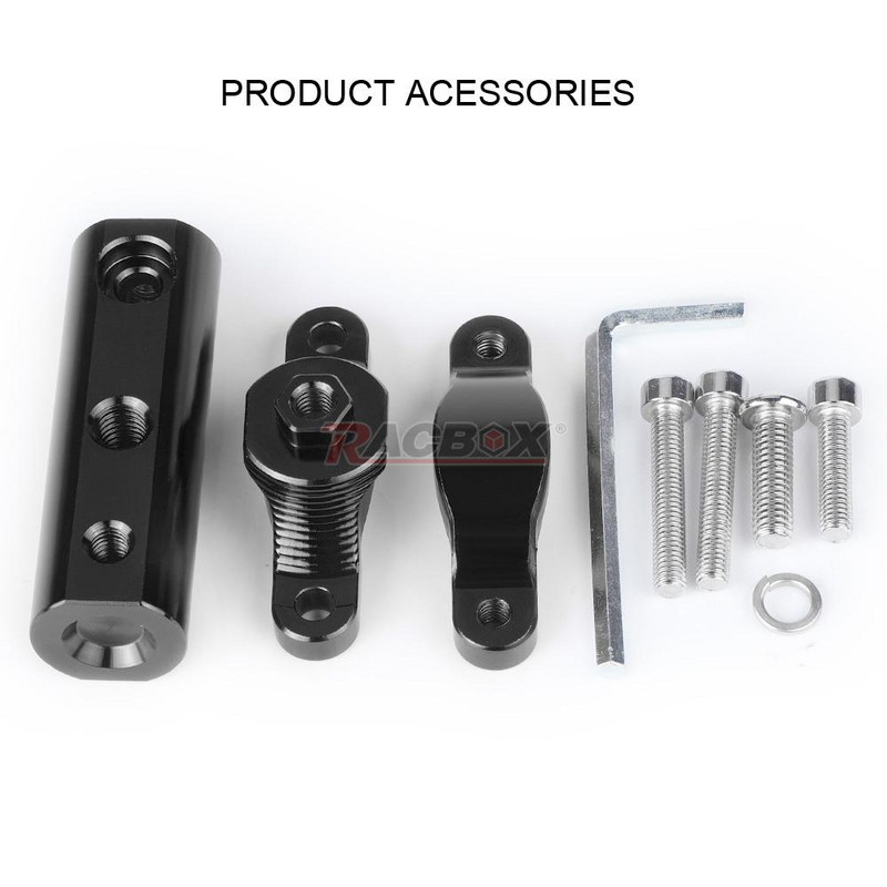 Univerzálny držiak na motocykel, nárazník, upravený stojan na svetlomety, predĺženie bodového svetla, rám podpery, predĺženie...