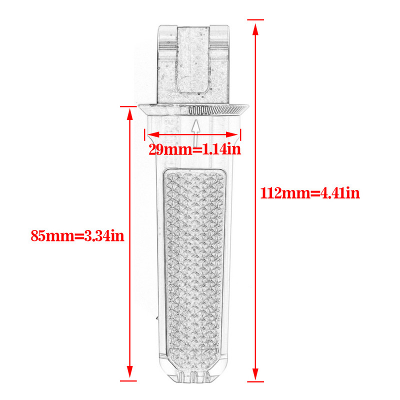 Predné stupačky jazdca, stupačky pre Kawasaki Z800 Z1000 ZX-6R 636 ZX-10R Z750R Z800E Z1000R ZX10R ZX6R