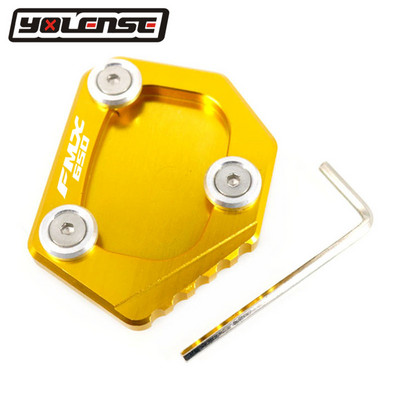 CNC támasztó láb oldalsó állvány hosszabbító alátét tartólemez HONDA XLV 600 650 700 TRANSALP / DOMINATOR NX 650 / FMX 650