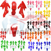 Sada kapotáže pre motocykle, karoséria, plastový blatník, kryt evidenčného čísla pre HONDA XR50 CRF50 50/70/90/110/125CC Pit Dirt Bike