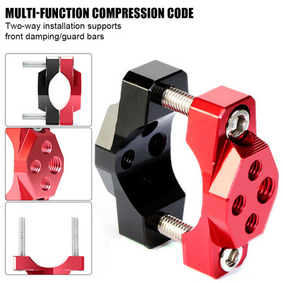Spojnica za reflektore za motocikle Nosač stenta Stezaljka za odbojnike Od aluminijske legure Upravljač Podizač stabla Dijelovi motocikla 32 mm/42 mm/54 mm