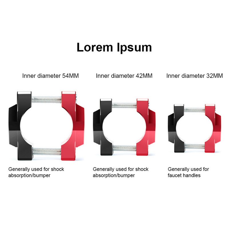 Spona na reflektor motocykla, držiak stentu, svorka na nárazník, hliníková zliatina, zdvíhacia tyč riadidiel, diely pre motocykle 32 mm/42 mm/54 mm