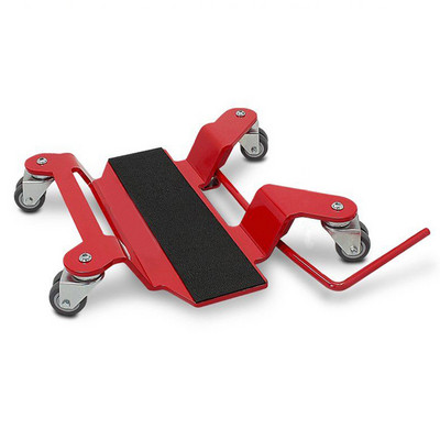 Mover de reparare a motocicletei, placă de oțel, instrument pentru rulmenți în mișcare, roată universală pentru mișcare, sarcină maximă 400 kg, HZYEYO, T-042