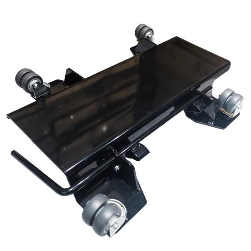 Mover de reparare a motocicletei, placă de oțel, instrument pentru rulmenți în mișcare, roată universală pentru mișcare, sarcină maximă 400 kg, HZYEYO, T-042
