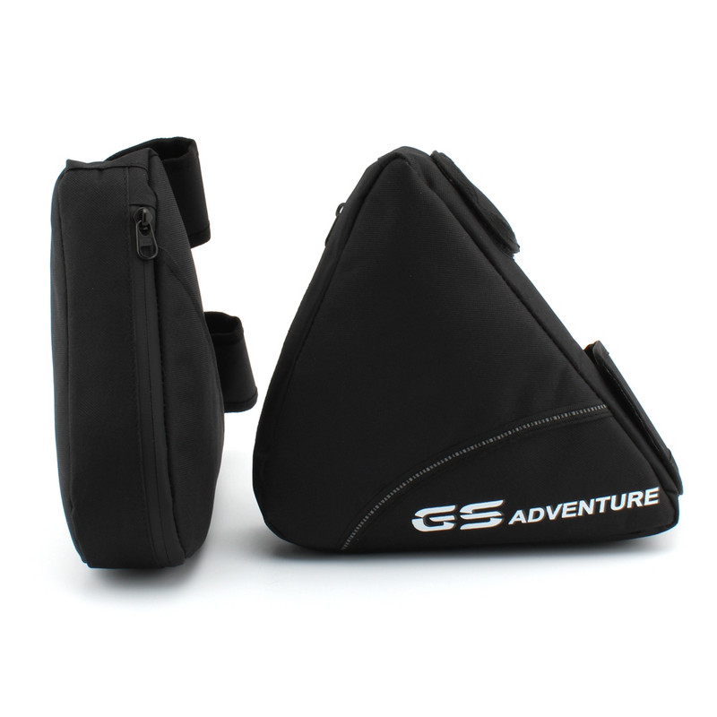 BMW R1200GS ADV LC R 1200 GS Crash Bar koti jaoks Mootorratta tööriista paigutuskoti raam kolme nurgaga komplekti tööriistakast