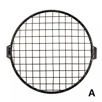 Protector universal pentru faruri vintage pentru motociclete de 7 inchi. Capac pentru lămpi cu lumină pentru grătar, abajur din plasă metalică modificată