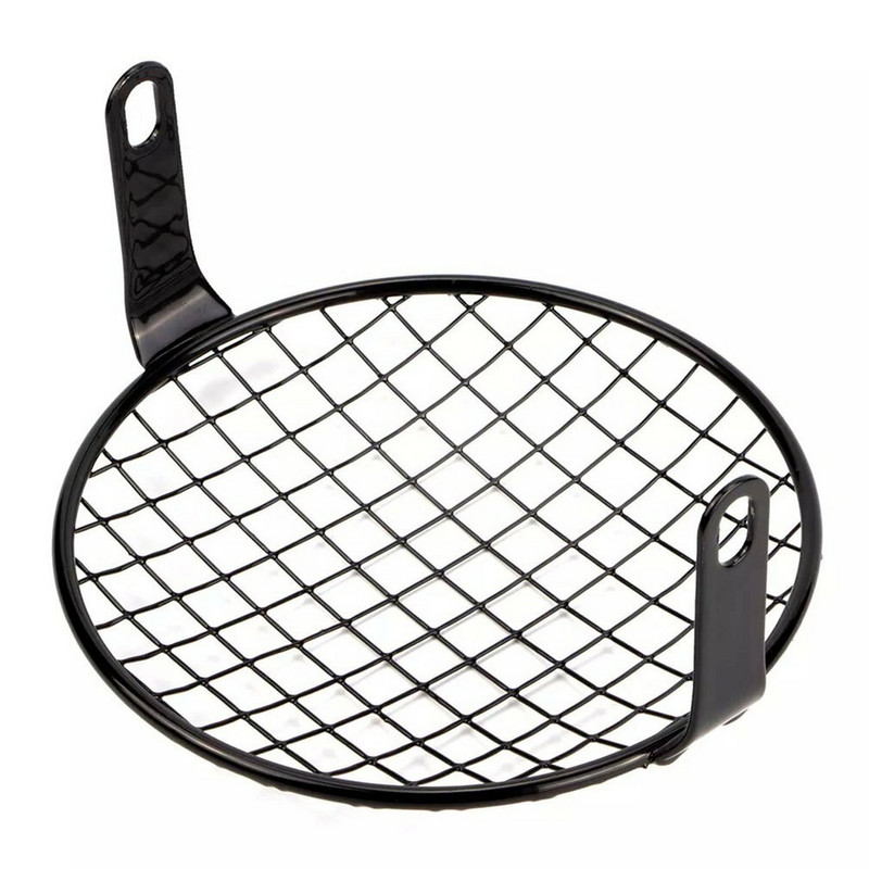 Protector universal pentru faruri vintage pentru motociclete de 7 inchi. Capac pentru lămpi cu lumină pentru grătar, abajur din plasă metalică modificată