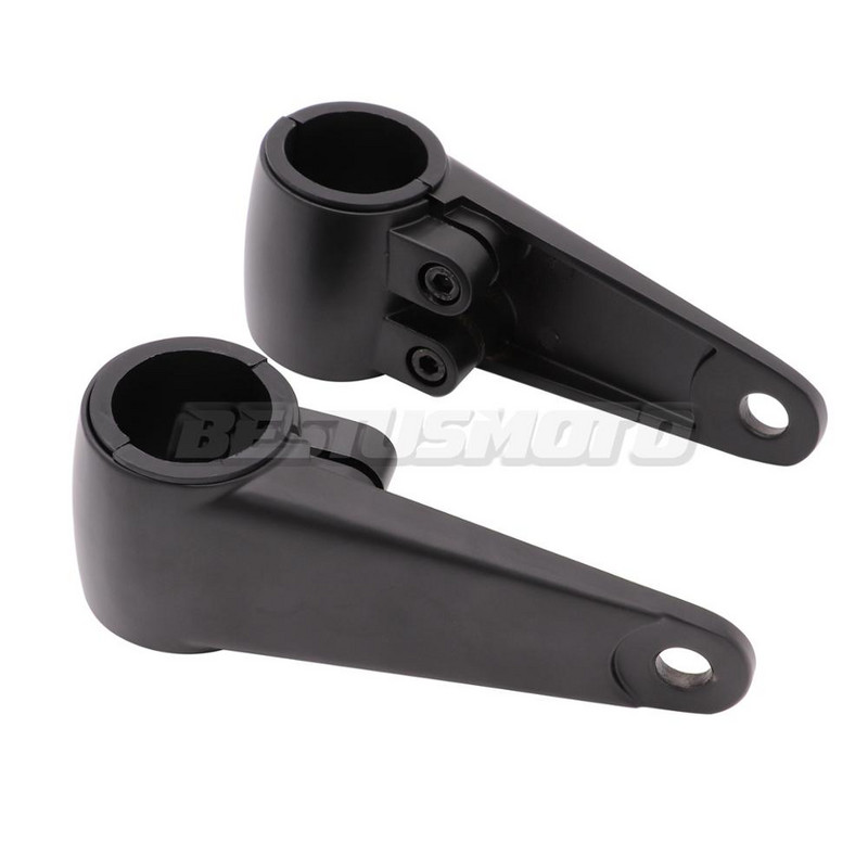 Univerzálny držiak svetlometov na motocykel 35 mm - 41 mm, nastavovač vidlicových uší, držiak svorky pre Chopper Bobber Cafe Racer