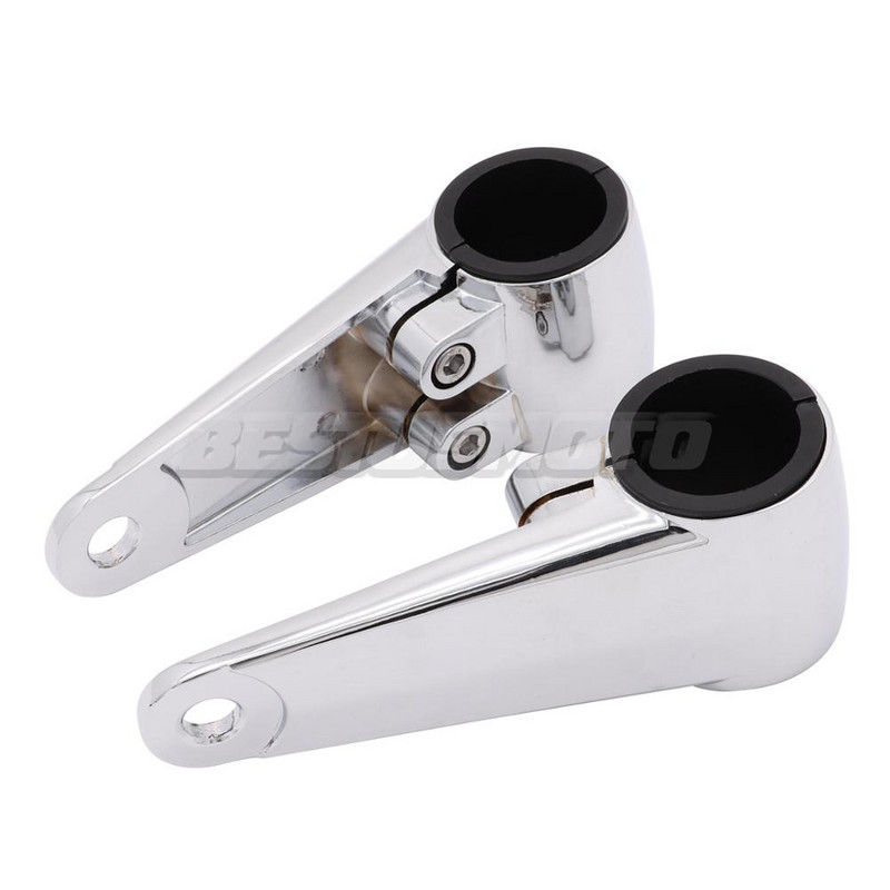 Univerzálny držiak svetlometov na motocykel 35 mm - 41 mm, nastavovač vidlicových uší, držiak svorky pre Chopper Bobber Cafe Racer