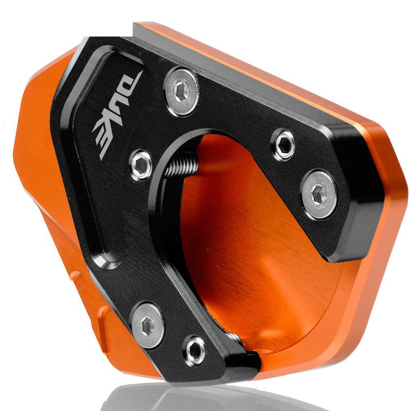 Suport lateral pentru motociclete Extensie pentru suport lateral pentru picior Cu sigla DUKE pentru duke 125 200 250 390 690 990