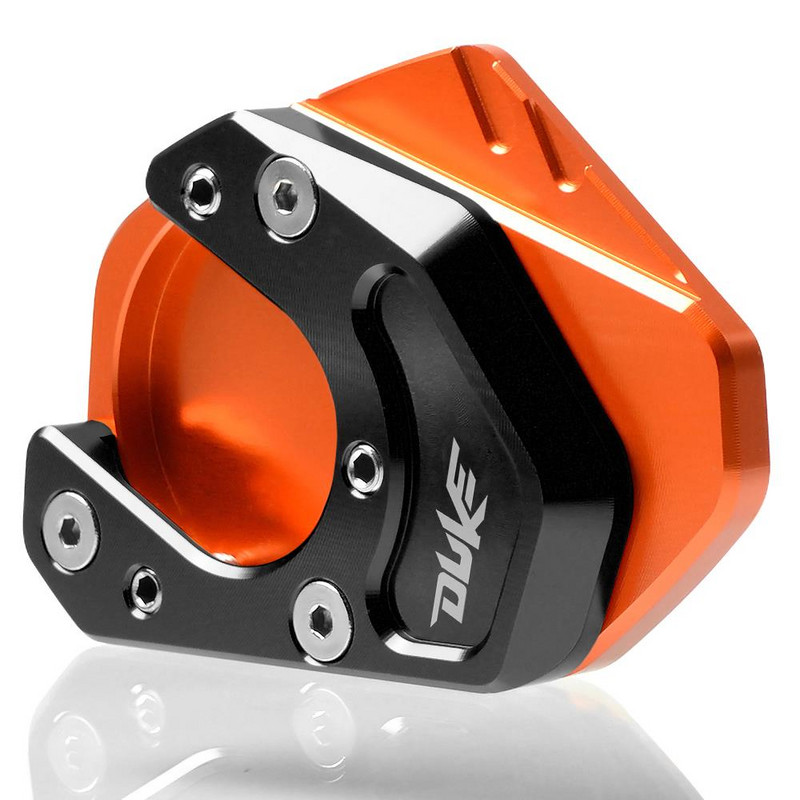 Suport lateral pentru motociclete Extensie pentru suport lateral pentru picior Cu sigla DUKE pentru duke 125 200 250 390 690 990
