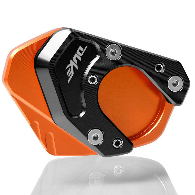 Suport lateral pentru motociclete Extensie pentru suport lateral pentru picior Cu sigla DUKE pentru duke 125 200 250 390 690 990