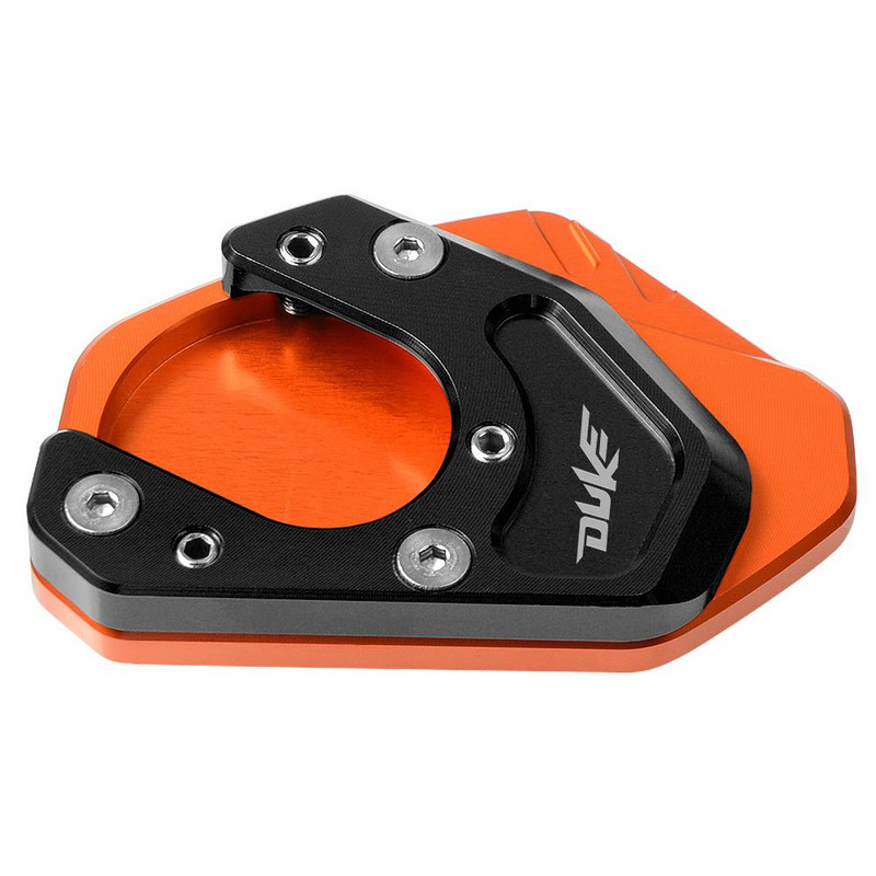 Suport lateral pentru motociclete Extensie pentru suport lateral pentru picior Cu sigla DUKE pentru duke 125 200 250 390 690 990