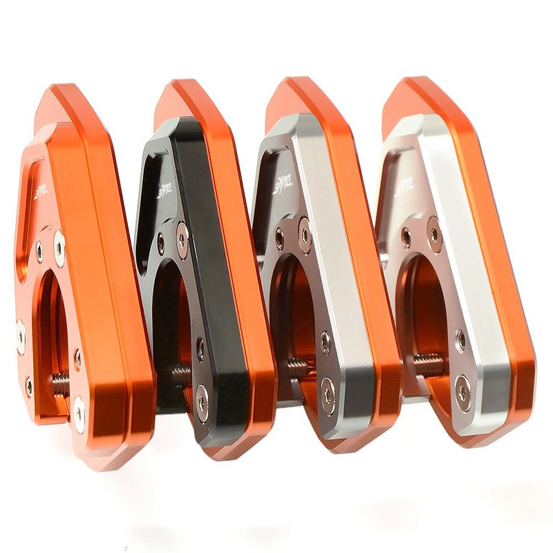 Suport lateral pentru motociclete Extensie pentru suport lateral pentru picior Cu sigla DUKE pentru duke 125 200 250 390 690 990