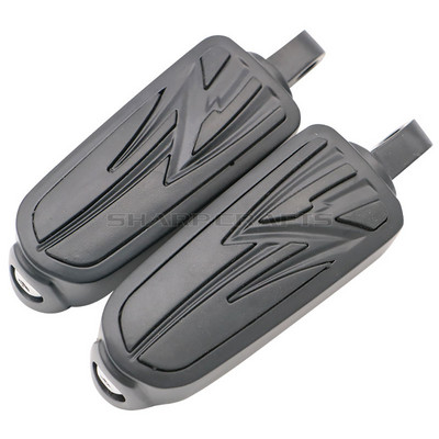 Motocyklové gumené opierky nôh s mužským držiakom, podlahová doska pre Harley Iron XL 883 1200 Street 750 500 Touring Custom Dyna Softail